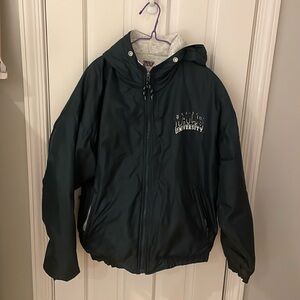 Yale reversible bomber jacket